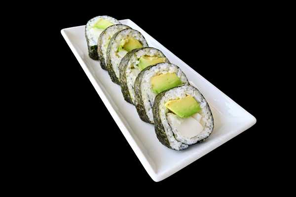 Escolar Avocado  Roll